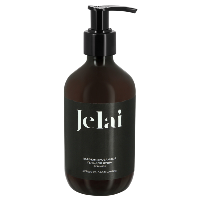 Изображение товара Гель для душа парфюмированный Jelai For men уд, ладан и амбра 250 мл