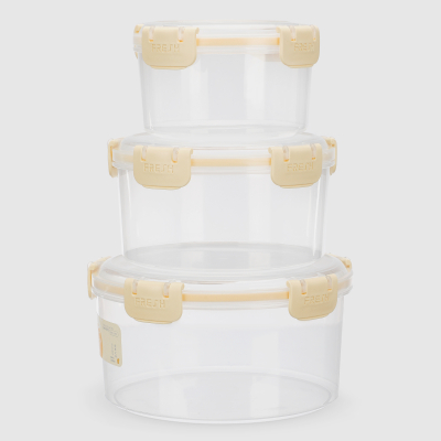 Изображение товара Контейнеры Xidewang пластиковые, для хранения, набор из 3 шт