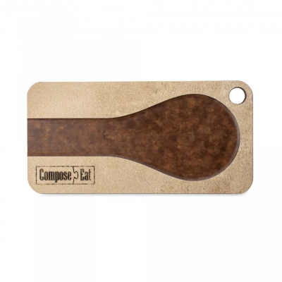 Изображение товара Кухонная подставка ComposeEat под ложку кремовая 20х10 см