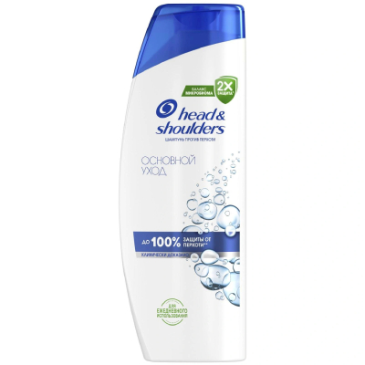 Изображение товара Шампунь против перхоти Head & Shoulders основной уход 360 мл для мужчин и женщин