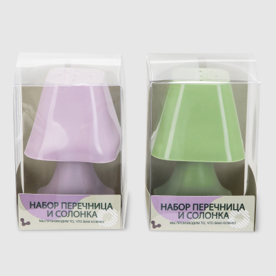 Изображение товара Набор перечницы и солонки Ownland SE-549 в ассортименте, мойка в посудомойке