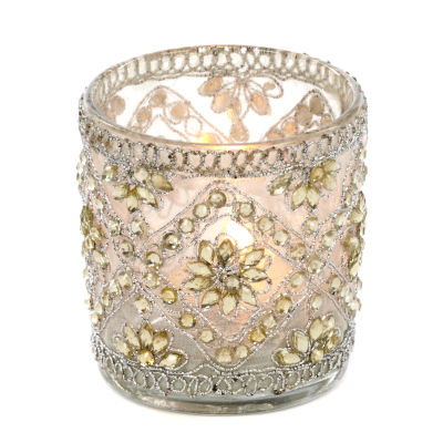 Изображение товара Подсвечник Goodwill deco Flower серебряный 8 см