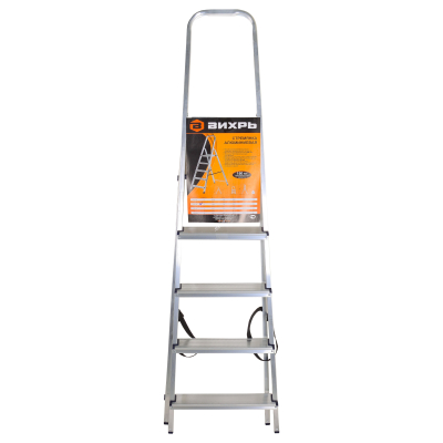 Изображение товара Стремянка алюминиевая Вихрь СА 1х5