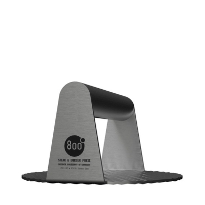 Изображение товара Пресс 800 Degrees Professional для стейков и бургеров из нержавеющей стали 15 см