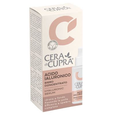 Изображение товара Сыворотка для лица Cera di Cupra HYALURONIC SERUM 30 мл увлажнение натура Изображение товара Сыворотка для лица Cera di Cupra HYALURONIC SERUM 30 мл увлажнение натура