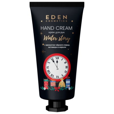 Изображение товара Крем для рук Eden winter story golden с ароматом черного перца, ветивера и нероли 50 мл
