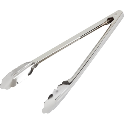 Изображение товара Щипцы MGSteel 30 см нержавеющая сталь — универсальные кухонные щипцы