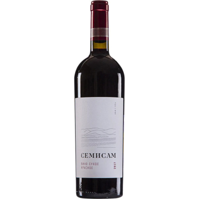Изображение товара Вино красное сухое "Семисам"  0,75 л