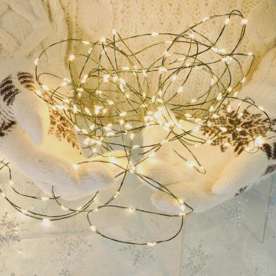 Изображение товара Электрогирлянда новогодняя Best technology 1200 led теплый белый со стартовым шнуром