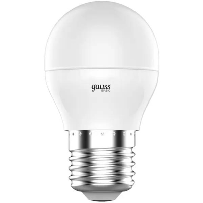 Изображение товара LED лампа Gauss E27 3000K 5,5 Вт светодиодное освещение