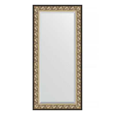 Изображение товара Зеркало с фацетом в багетной раме Evoform барокко золото 106 мм 80х170 см 