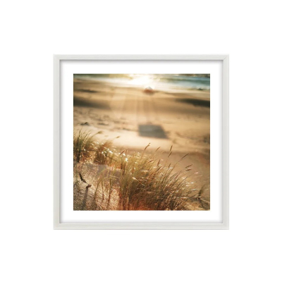 Изображение товара Постер Лакарт Дизайн Луг в белой деревянной раме 30х30 см