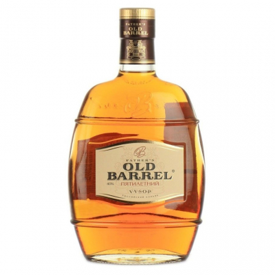 Изображение товара Коньяк Father's Old Barrel 5 лет, 1 л, 40% - качественный алкоголь Изображение товара Коньяк Father's Old Barrel 5 лет, 1 л, 40% - качественный алкоголь