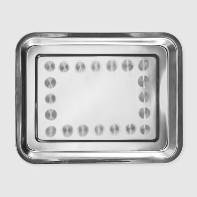 Изображение товара Поднос Remus нержавеющий 36х30 см для сервировки и декора