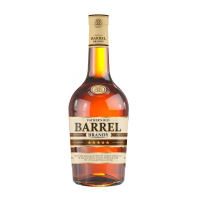 Изображение товара Бренди Father's Old Barrel Brandy 0. 5 л - Российский крепкий напиток
