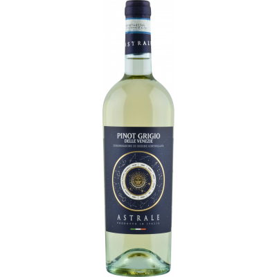 Изображение товара Вино Astrale Pinot Grigio delle Venezie DOC белое сухое 0,75 л Изображение товара Вино Astrale Pinot Grigio delle Venezie DOC белое сухое 0,75 л