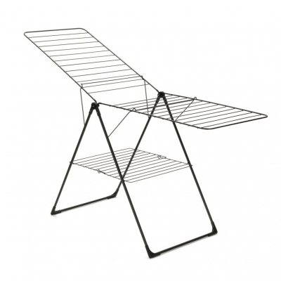 Изображение товара Напольная сушилка для белья Brabantia черная металл пластик дл 191 см