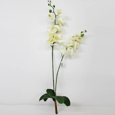 Изображение товара Искусственная орхидея фаленопсис с листьями Конэко-О 90 см