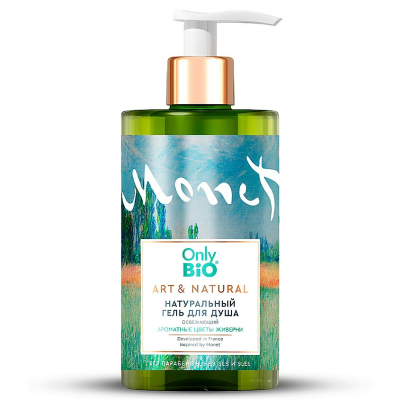 Изображение товара Гель для душа Only Bio Освежающий с ароматом цветов живерни 420 мл