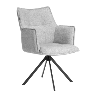 Изображение товара Кресло TC Modern Луц велюр/букле серое 61х63х95 см