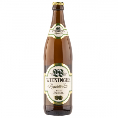 Изображение товара Пиво светлое фильтрованное Wieninger Ruperti Pils 5% 0,5 л Изображение товара Пиво светлое фильтрованное Wieninger Ruperti Pils 5% 0,5 л
