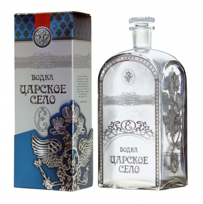 Изображение товара Водка Царское Село в подарочной коробке 700 мл