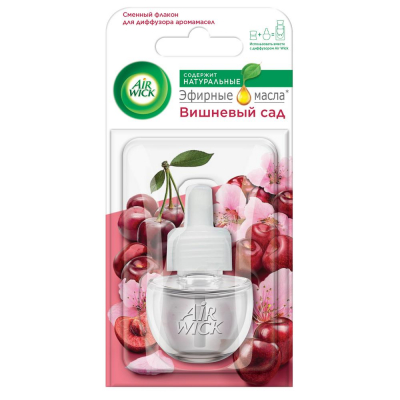 Изображение товара Флакон для диффузор Airwick вишневый сад ароматическая жидкость Изображение товара Флакон для диффузор Airwick вишневый сад ароматическая жидкость
