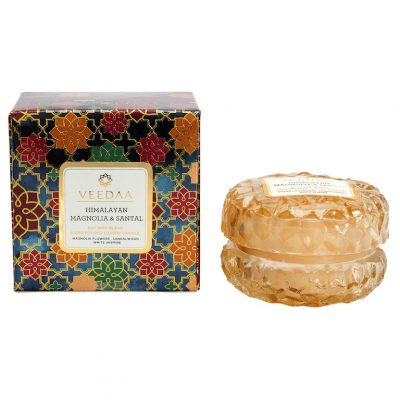Изображение товара Свеча в стекле Veedaa Himalayan Magnolia & Santal (8906136680364) 