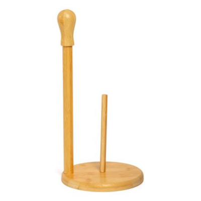 Изображение товара Держатель Olaff для бумажных полотенец из бамбука 17х17х34 см экологичный дизайн