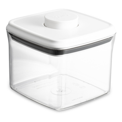 Изображение товара Контейнер для хранения продуктов WO Home 850 мл, пластик, прозрачный и белый