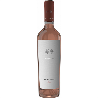 Изображение товара Вино розовое сухое "Вторая Линия" Солист,  0,75 л