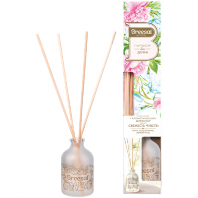 Изображение товара Ароматический диффузор Breesal Aroma Sphere Свежесть чувств 100 мл Изображение товара Ароматический диффузор Breesal Aroma Sphere Свежесть чувств 100 мл