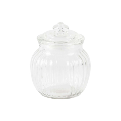 Изображение товара Банка для сыпучих продуктов HomeFeel 1,4 л стеклянная с крышкой Россия