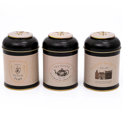 Изображение товара Набор металлических емкостей Evle linen texture erb05v3set 0.6 л для хранения продуктов