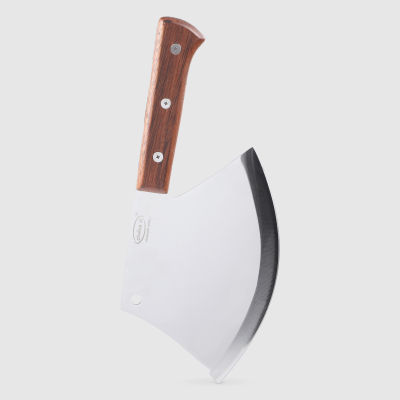 Изображение товара Кухонный топор Remus 4591 из нержавеющей стали с деревянной рукояткой