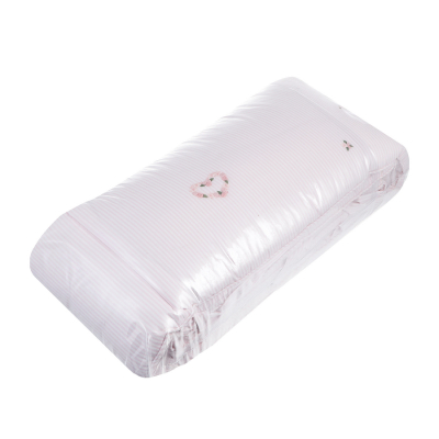 Изображение товара Бордюр Wonne Traum Розочка для новорожденных - белый и розовый