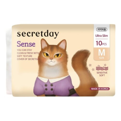 Изображение товара Прокладки гигиенические Secret Day Sense M 10 шт