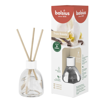 Изображение товара Аромадиффузор Bolsius true scents ваниль 60 мл с ароматом ванили