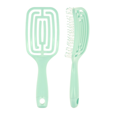 Изображение товара Расчёска для волос Lady Pink светло-зелёная вентилируемая массажная