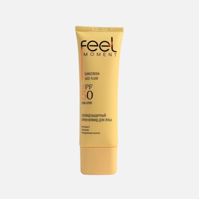 Изображение товара Солнцезащитный крем-флюид Feel moment для лица SPF 50+ 50 мл