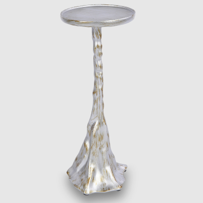 Изображение товара Подсвечник ZOYI Полирезин Серебро 24,5 см