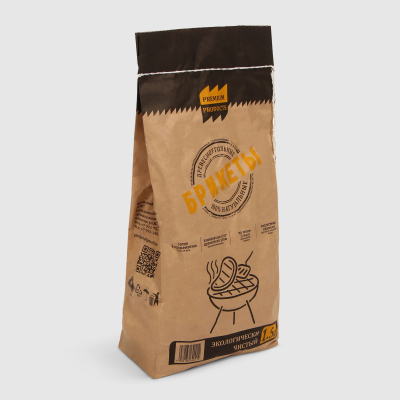 Изображение товара Брикеты угольные премиум 1.5 кг для гриля и барбекю качество и длительное горение