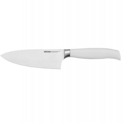 Изображение товара Поварской нож Nadoba Blanca длина лезвия 13 см белая рукоятка Изображение товара Поварской нож Nadoba Blanca длина лезвия 13 см белая рукоятка