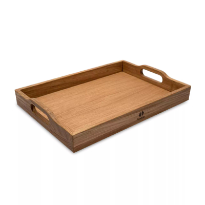 Изображение товара Поднос Uneca дубовый с ручками 50х36х6 см