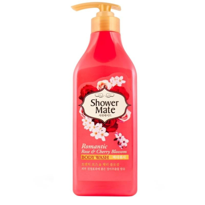 Изображение товара Гель для душа KeraSys шауэр мэйт роза и вишневый цвет 550 мл