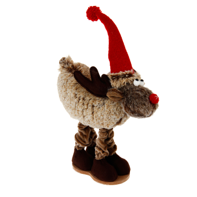 Изображение товара Лось в шапке 31х20х57 см Cheng kuo