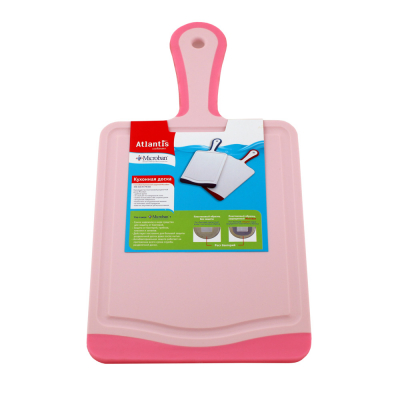 Изображение товара Доска разделочная Atlantis Flutto 35х18 см розовая