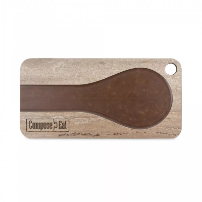 Изображение товара Подставка для ложек ComposeEat 20х10 см травертин капучино