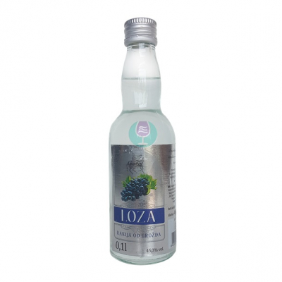 Изображение товара Ракия виноградная Rubin, "Loza", 0,1 л
