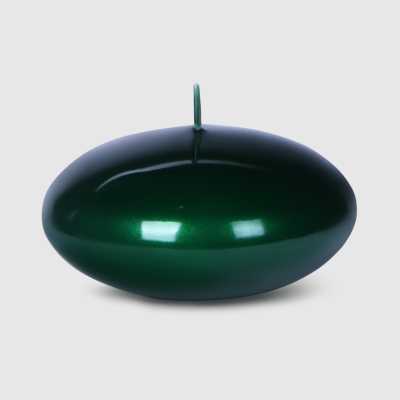 Изображение товара Декоративная плавущая свеча Mercury Deco Glass зелёная 8.2 см 4 см